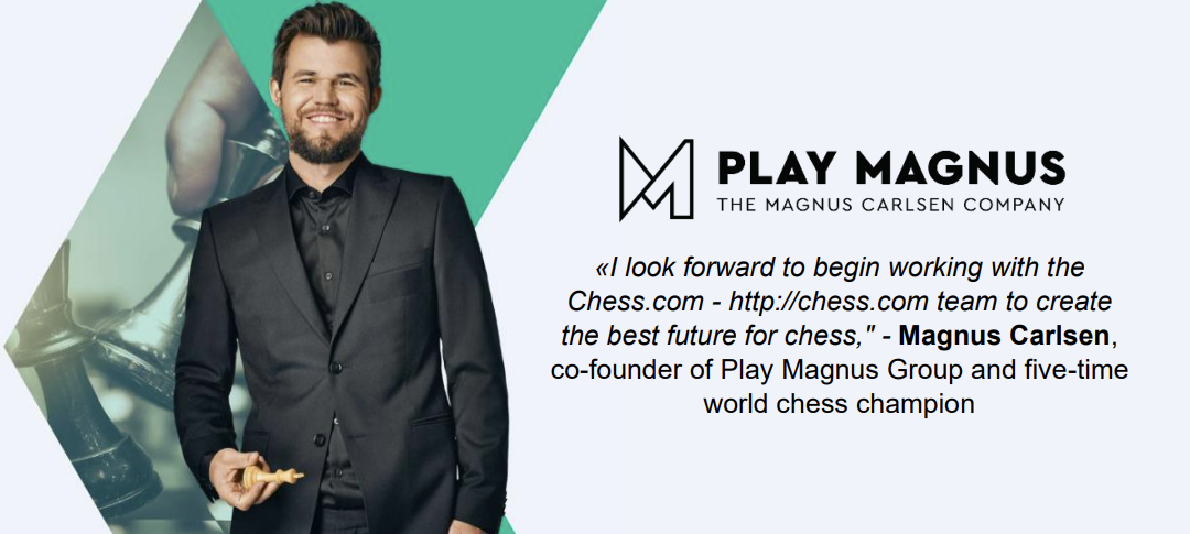 Play Magnus Group receives Chess.com offer